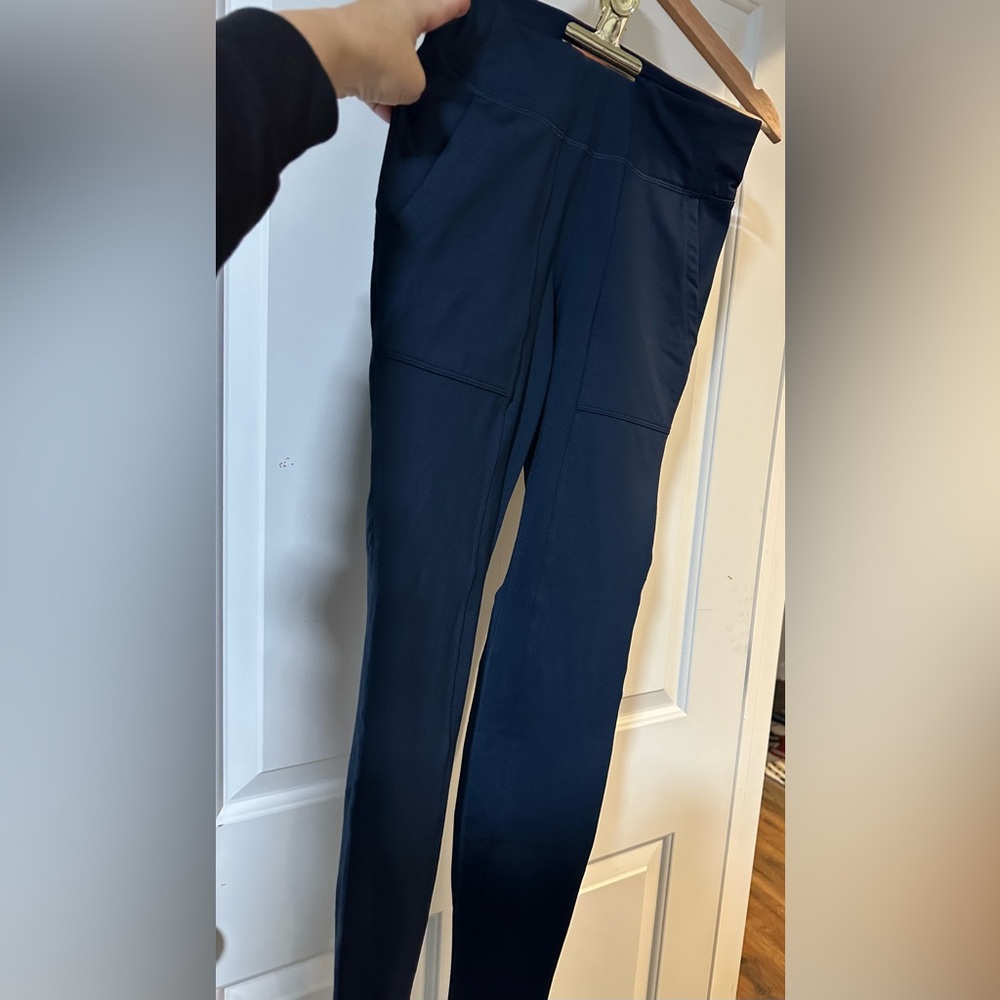 Royal Robbins Women’s Dark Blue Fleece Lined Leggings
